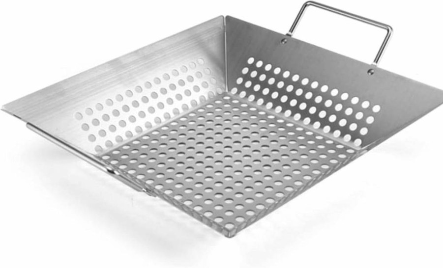 Farberware 7x13.5 Inch Black BBQ Grill Topper for Outdoor Cooking