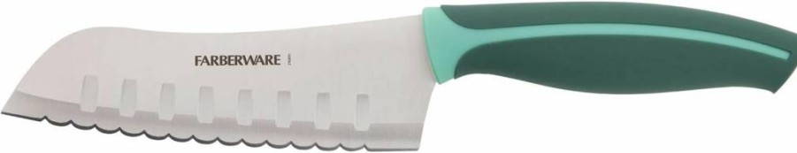 Farberware 8 Inch Maroon Bread Knife with Ultra-Sharp Serrated Blade and Ergonomic Soft-Grip Handle for Precision Slicing
