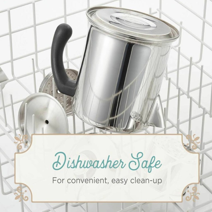 Farberware Classic Stainless Steel 12-Cup Coffee Percolator - Yosemite Silver Coffee Maker, Durable & Easy Brew