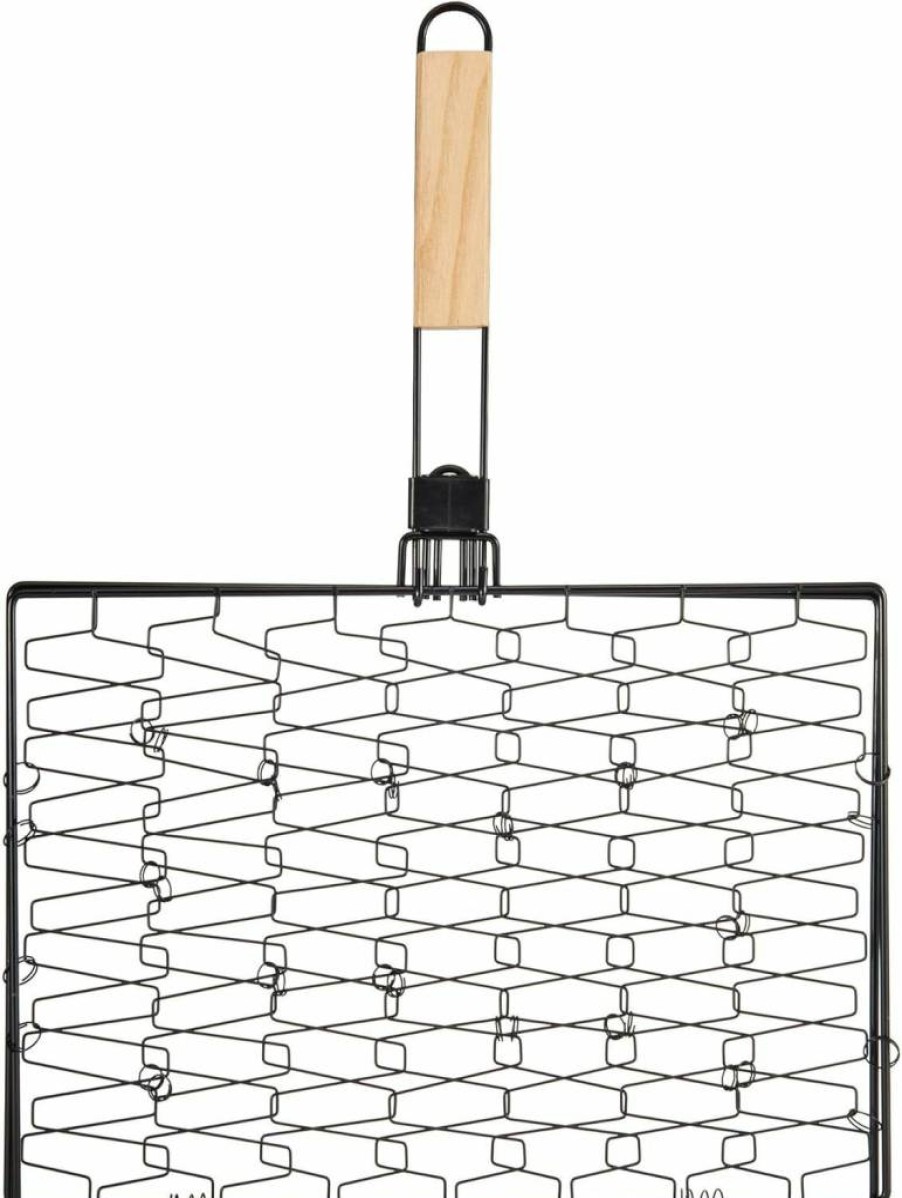 Farberware 5275224 Non-Stick BBQ Grill Basket for Vegetables, Fish & Meat – Durable Black Grilling Accessory for Outdoor Cooking