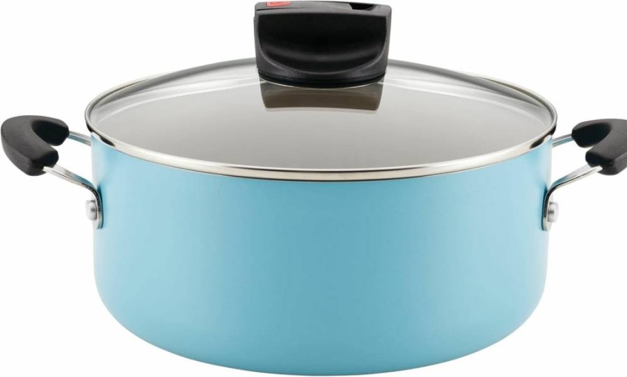 Farberware 6 Quart Black Nonstick Jumbo Cooker and Saute Pan with Lid, Smart Control & Helper Handle