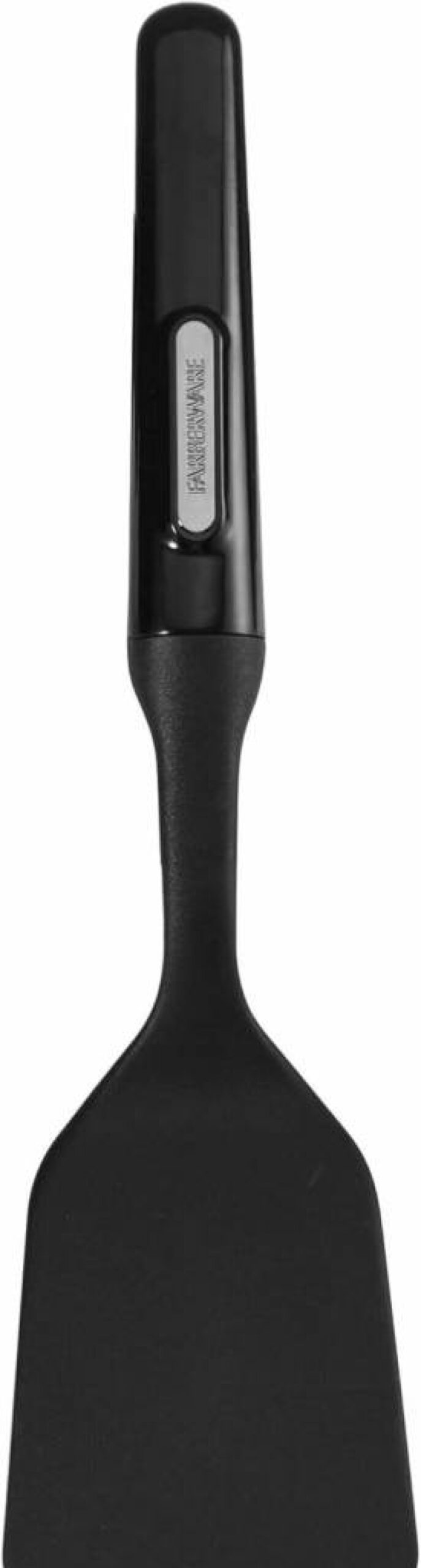 Farberware Professional Nylon Turner Spatula - Heat Resistant, Non-Stick Safe Kitchen Utensil, Black, One Size