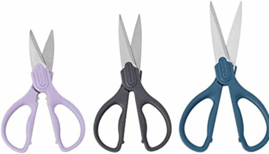 Farberware 3-Piece Multicolor All-Purpose Kitchen Scissors Set